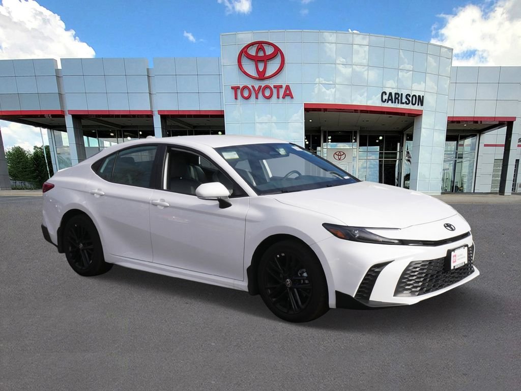 Certified 2025 Toyota Camry SE with VIN 4T1DBADK7SU527344 for sale in Minneapolis, Minnesota