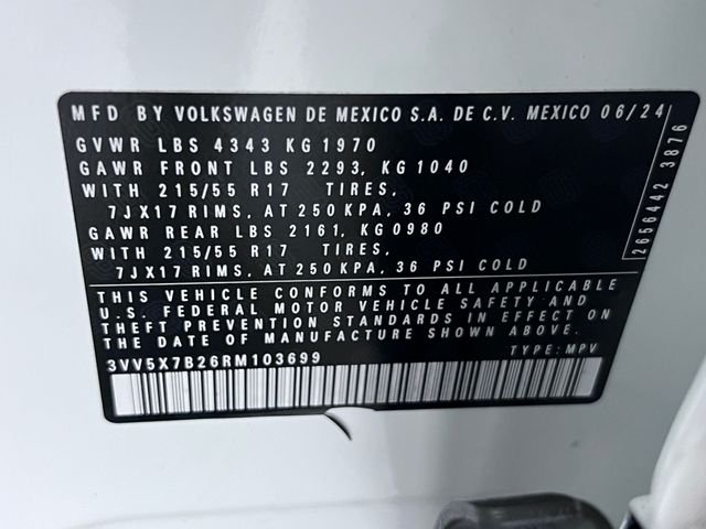 Certified Used 2024 White Volkswagen 1.5T S image 27