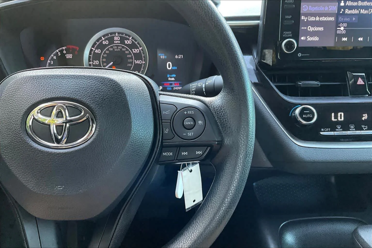 Certified Used 2022 Classic Silver Metallic Toyota LE image 24