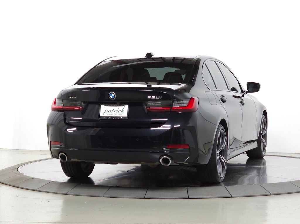 Used 2023 Black Sapphire Metallic BMW 330i xDrive image 9
