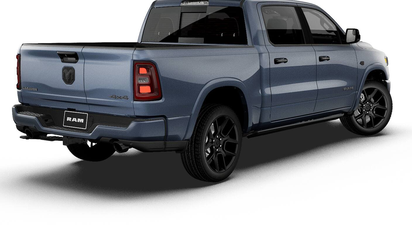 New 2027 Forged Blue Metallic Exterior Paint RAM LARAMIE image 2