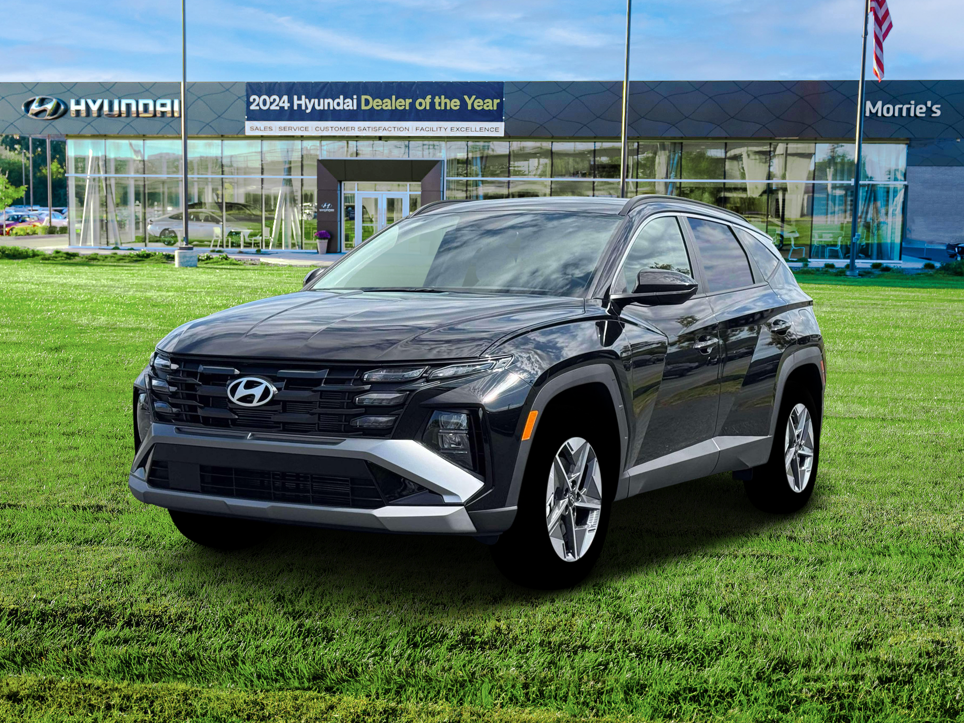 New 2026 Phantom Black Hyundai SEL AWD image 1