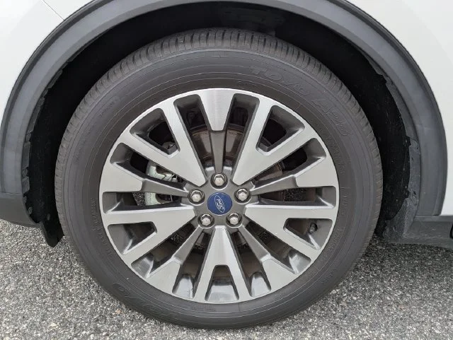 Certified Used 2020 White Ford Titanium image 9