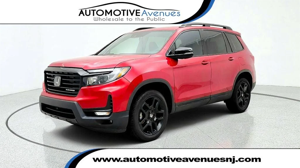 Used 2024 Radiant Red Metallic II Honda Black Edition AWD image 1