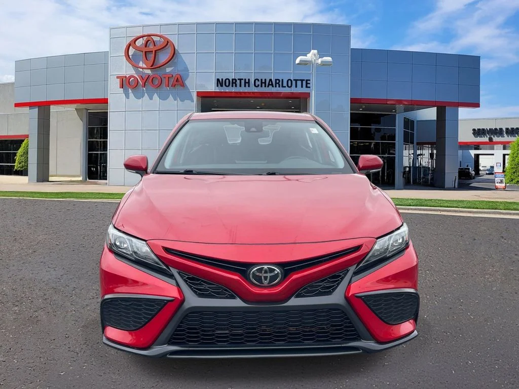 Certified Used 2023 Red Toyota SE image 3
