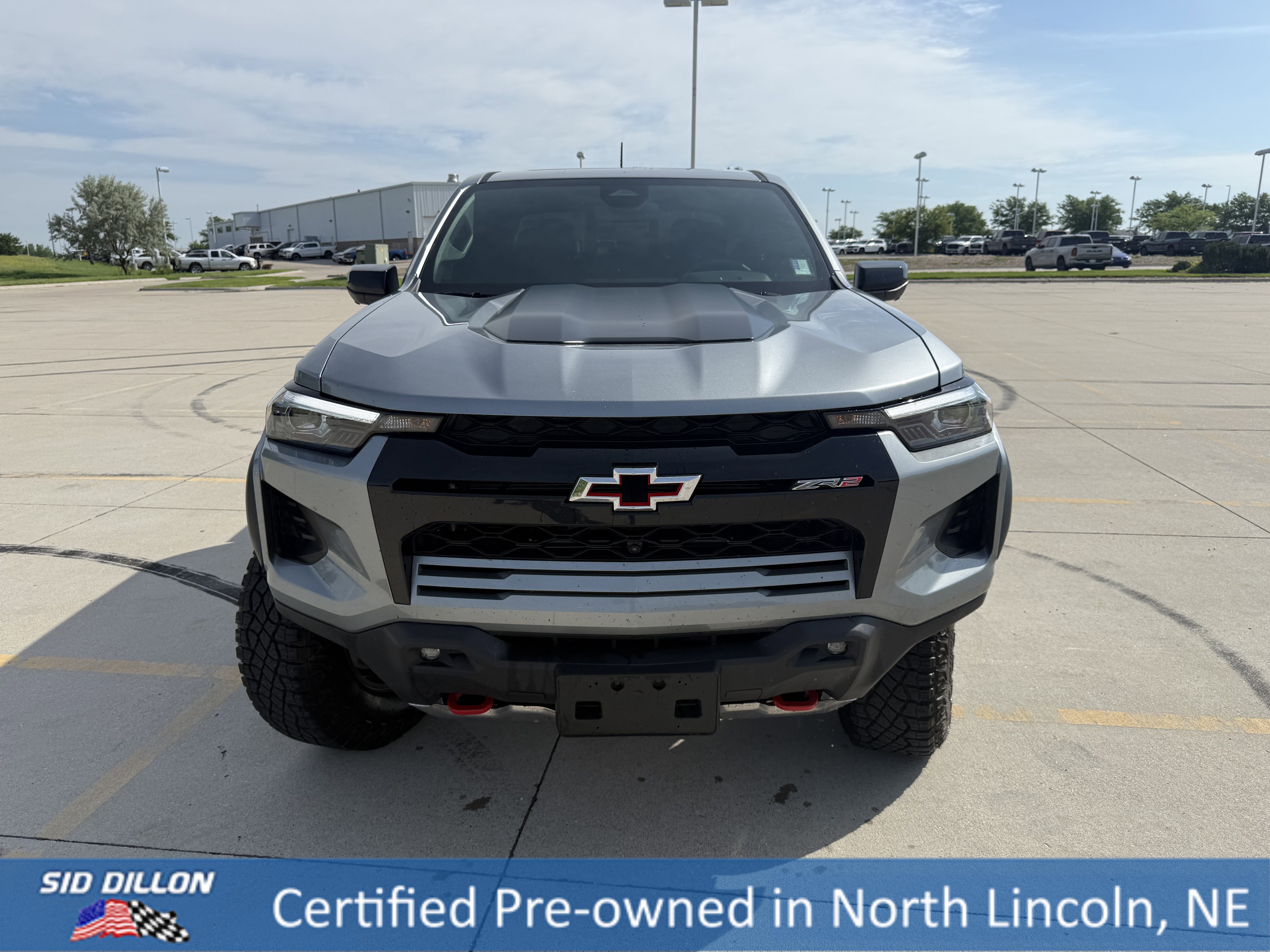 Used 2024 Sterling Gray Metallic Chevrolet 4WD ZR2 image 4