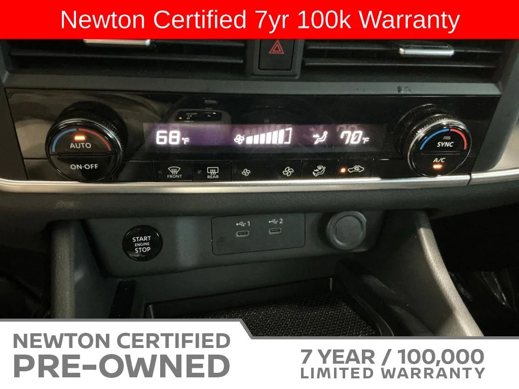 Certified Used 2025 Super Black Nissan SV image 24