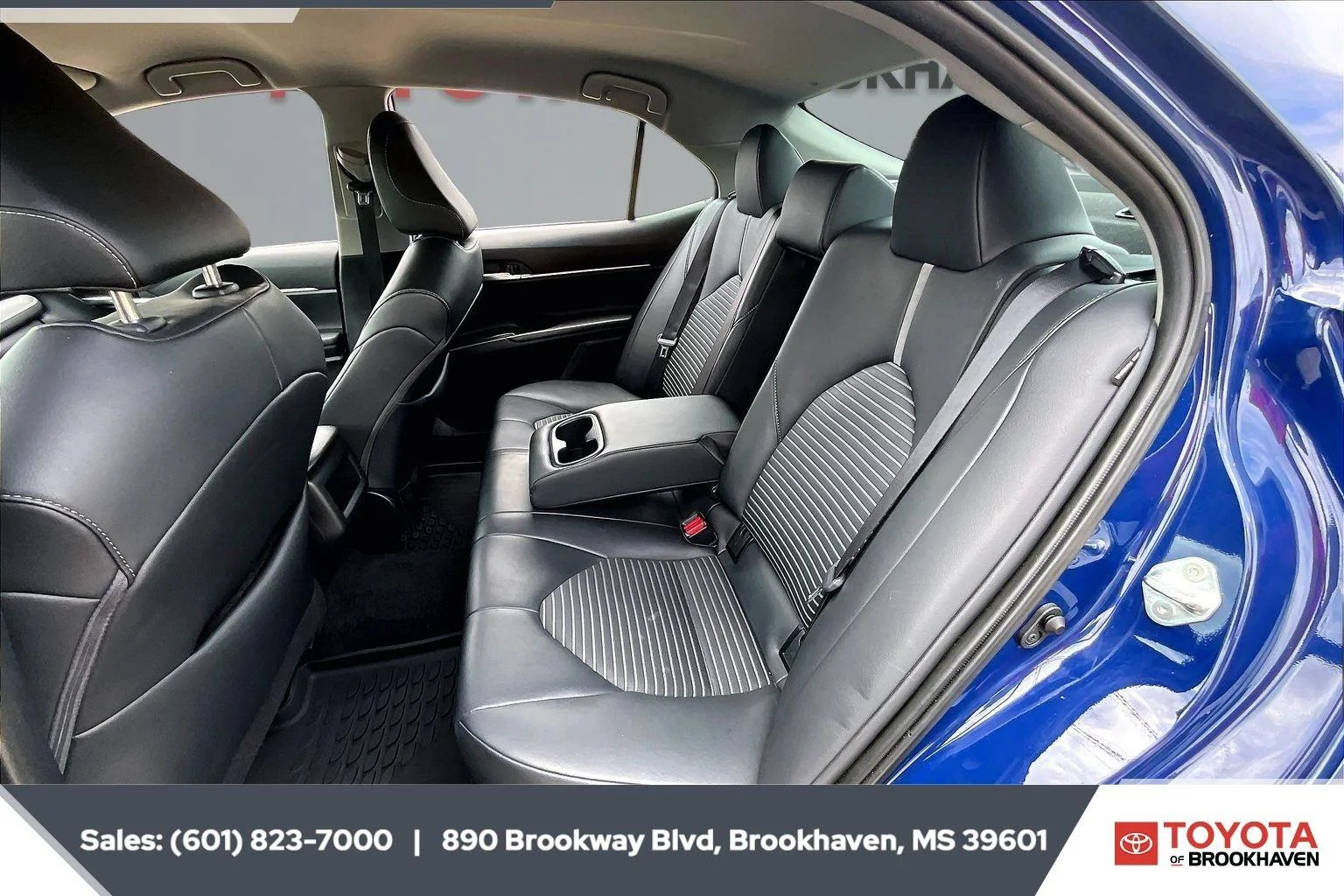 Used 2024 Reservoir Blue Toyota SE image 19