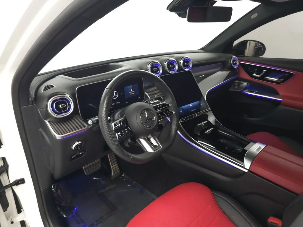 Used 2025 Polar White Mercedes-Benz GLC 43 AMG® image 9