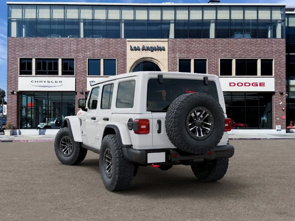 New 2027 Bright White Clear-Coat Paint Jeep Rubicon X image 3