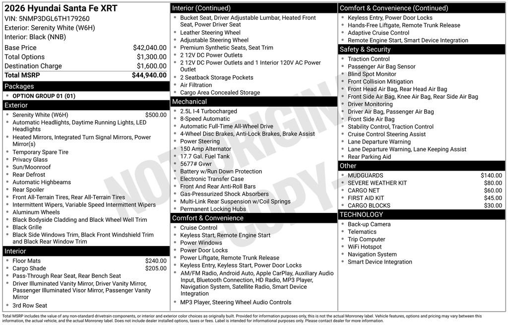 Certified Used 2026 White Hyundai XRT image 3
