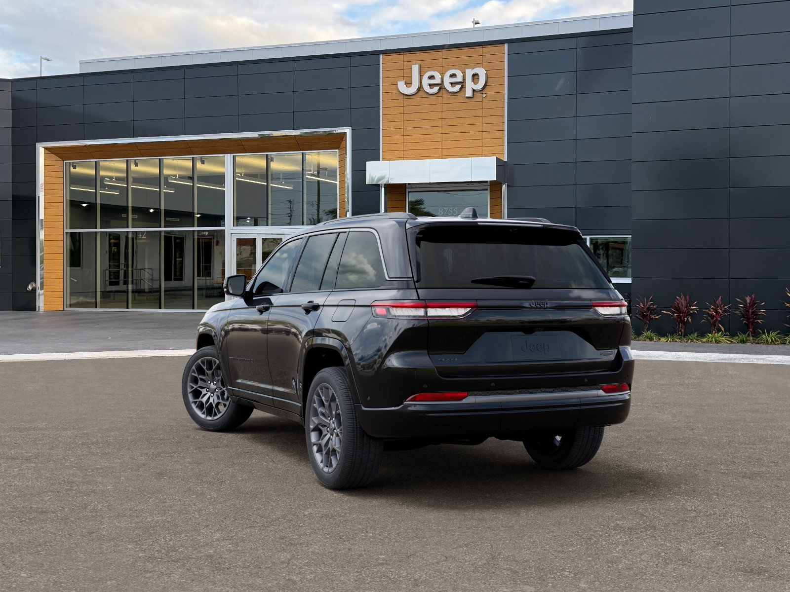 New 2026 Diamond Black Crystal Pearl-Coat Exterior Paint Jeep Summit image 37