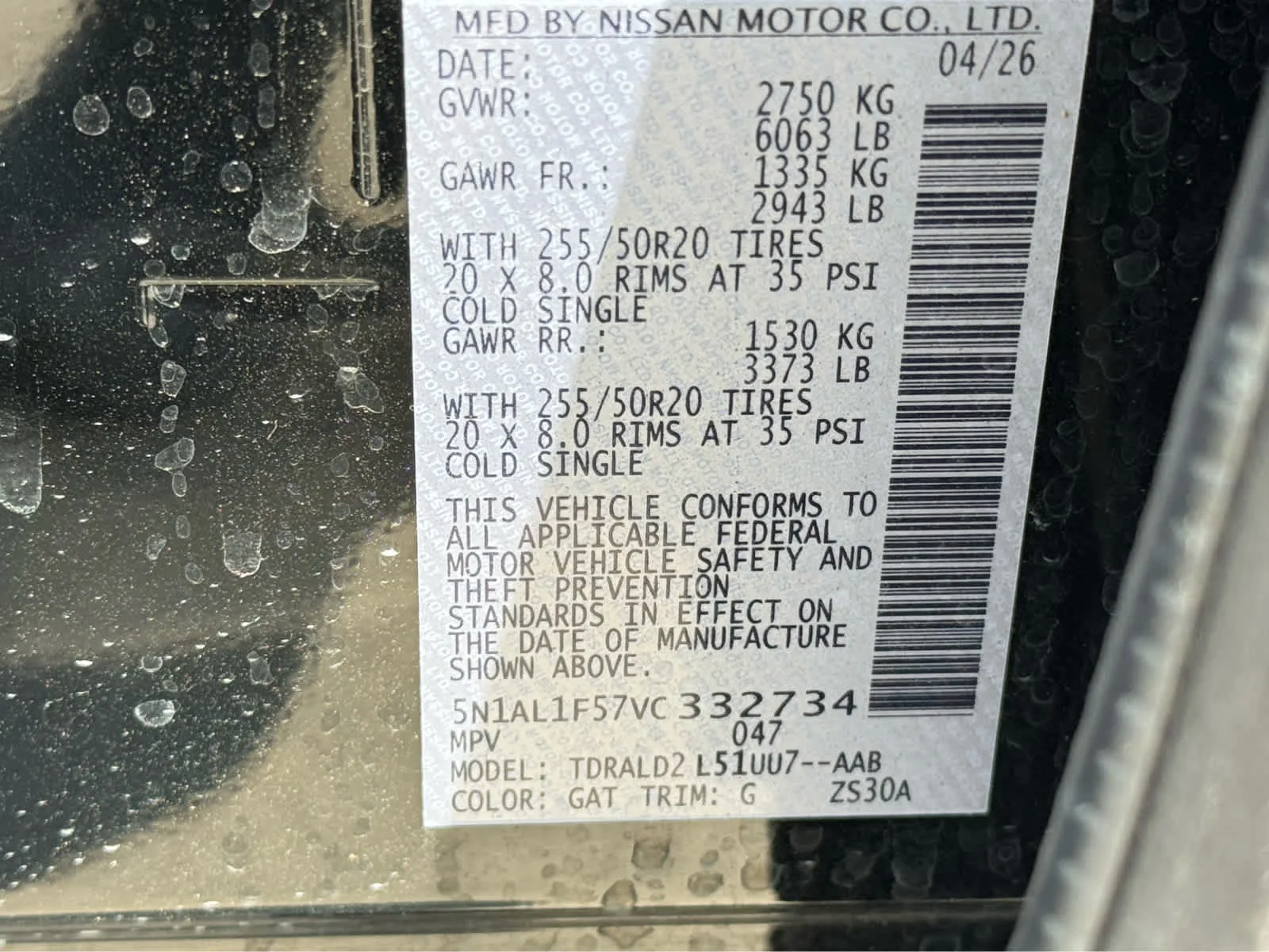 Certified Used 2027 Mineral Black INFINITI LUXE image 27