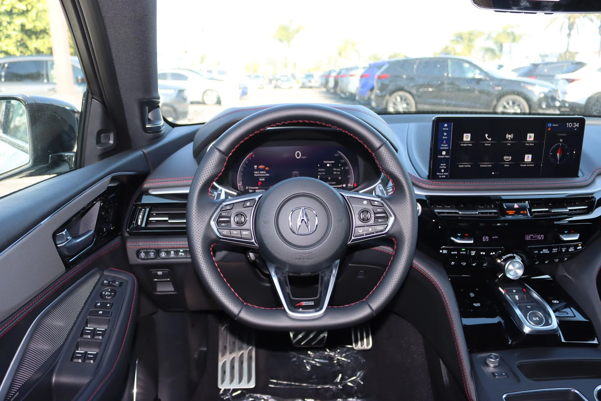 New 2026 Liquid Carbon Metallic Acura SH-AWD A-Spec with Advance Package image 9