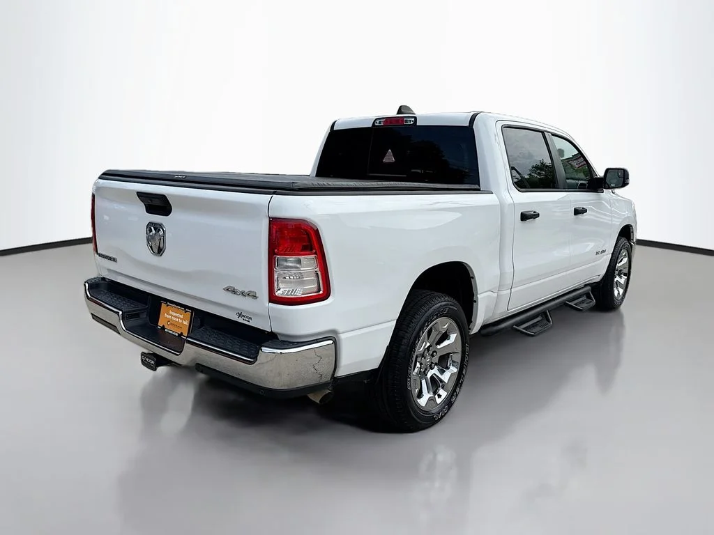 Used 2023 Bright White Clearcoat Ram Big Horn image 8