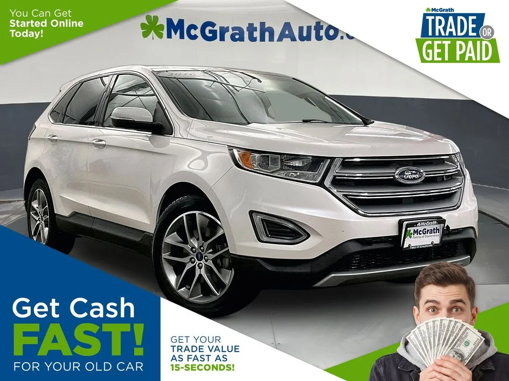 Used 2016 White Ford Titanium image 1