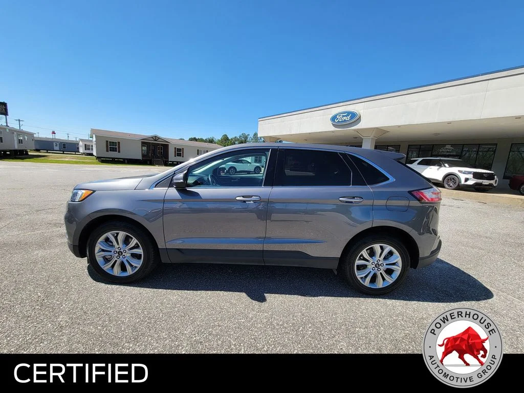 Used 2023 Gray Ford Titanium image 3