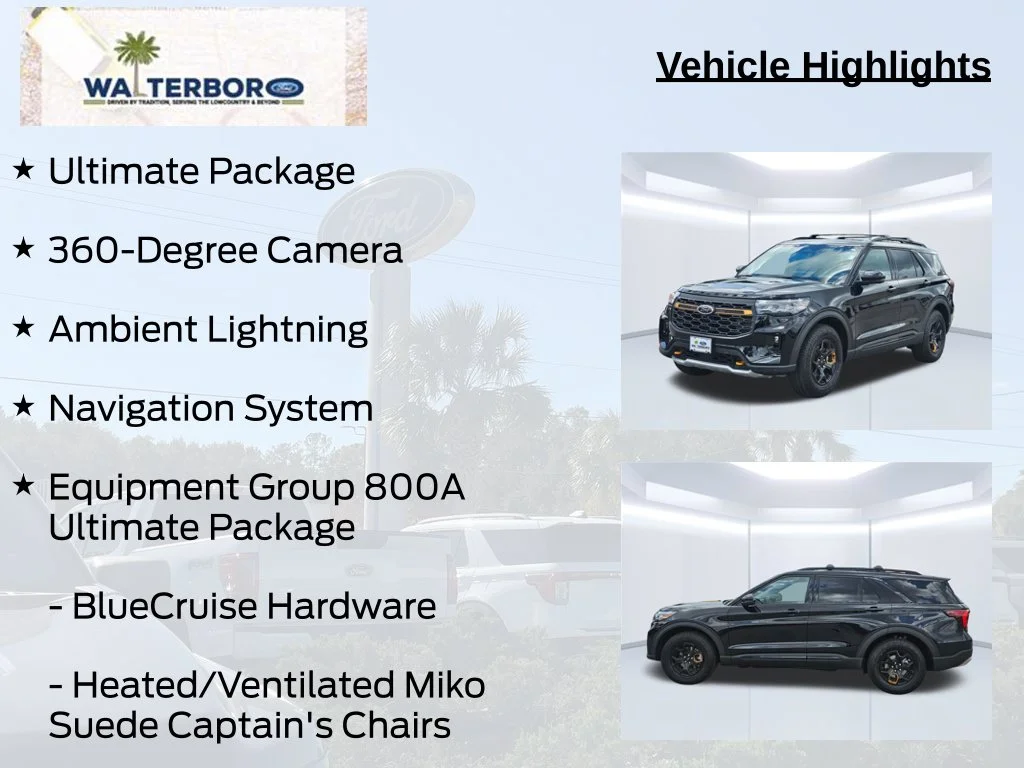 New 2026 Agate Black Metallic Ford Tremor® image 5