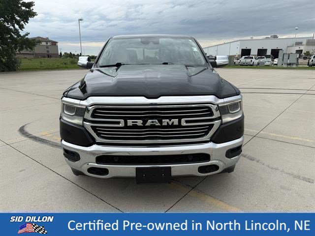 Used 2022 Diamond Black Crystal Pearlcoat Ram Laramie image 4