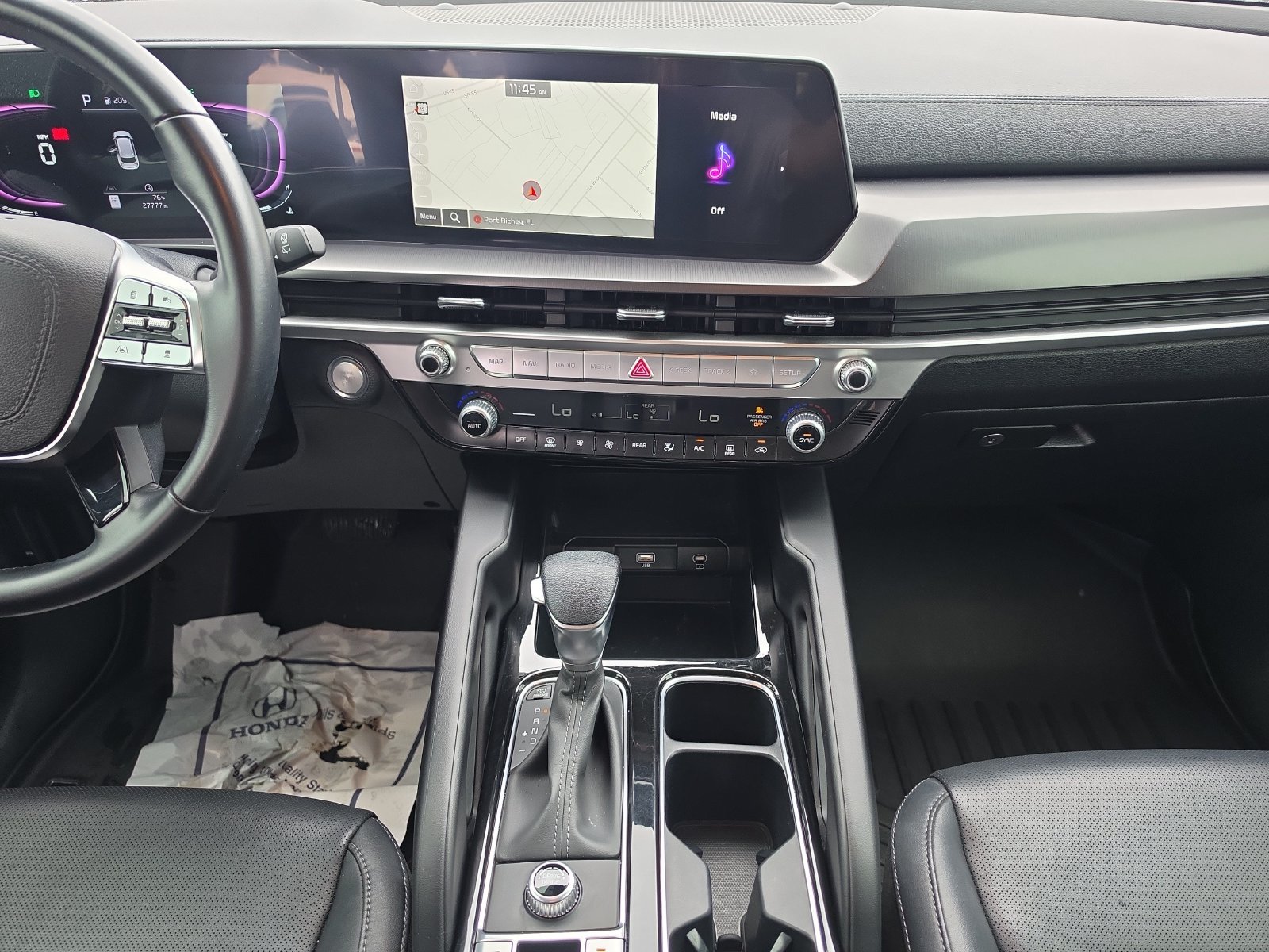 Used 2024 Gray Kia LX image 11