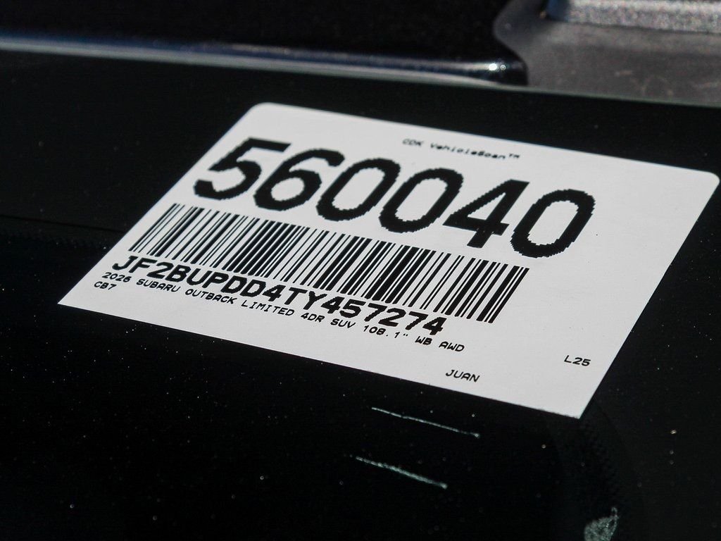 New 2026 CRYSTAL BLACK SILICA Subaru Limited image 29