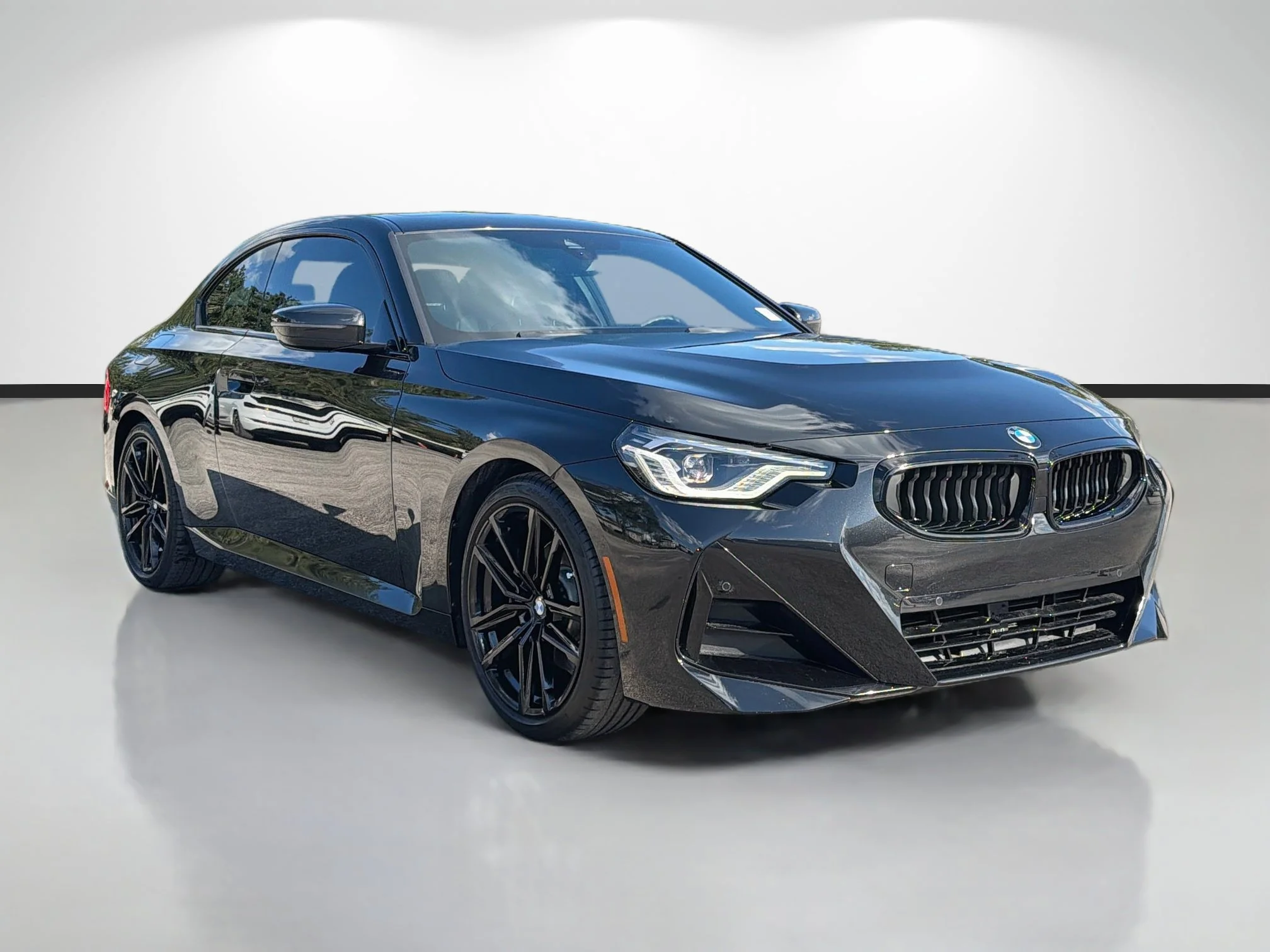 Used 2023 Black Sapphire Metallic BMW 230i image 1