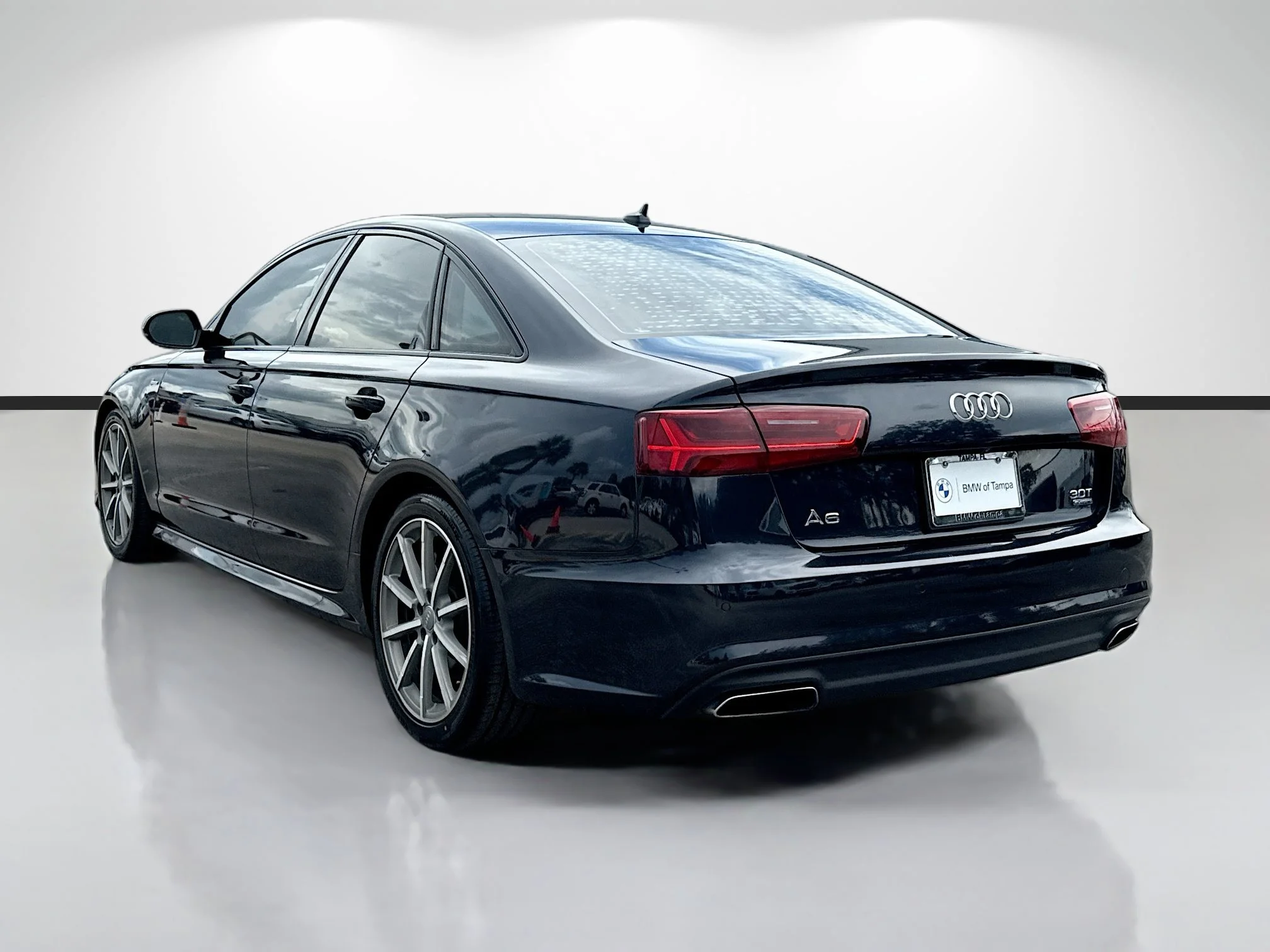 Used 2018 Moonlight Blue Metallic Audi Premium Plus image 5