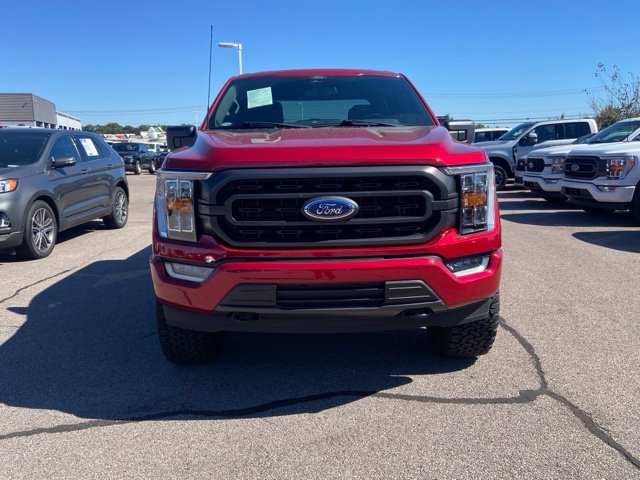 Certified Used 2022 Red Metallic Ford XLT image 2