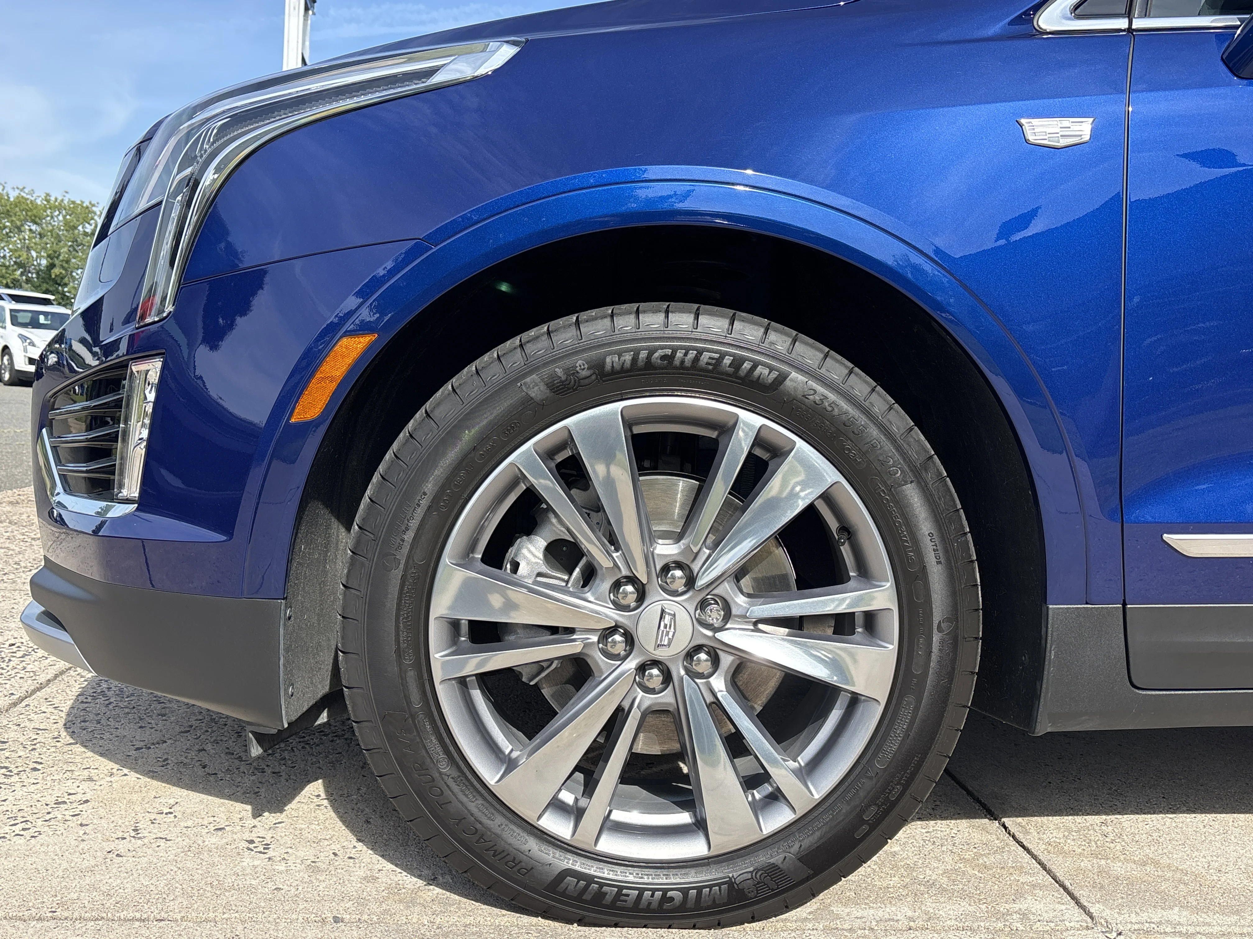 Used 2025 Opulent Blue Metallic Cadillac AWD Premium Luxury image 17