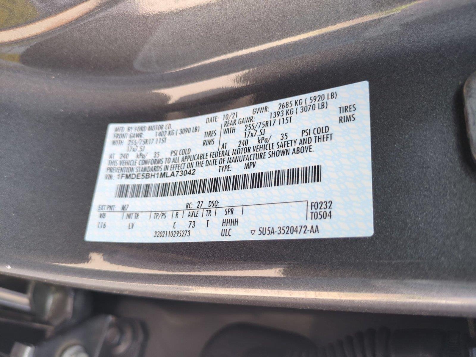 Used 2021 Carbonized Gray Ford Big Bend image 40