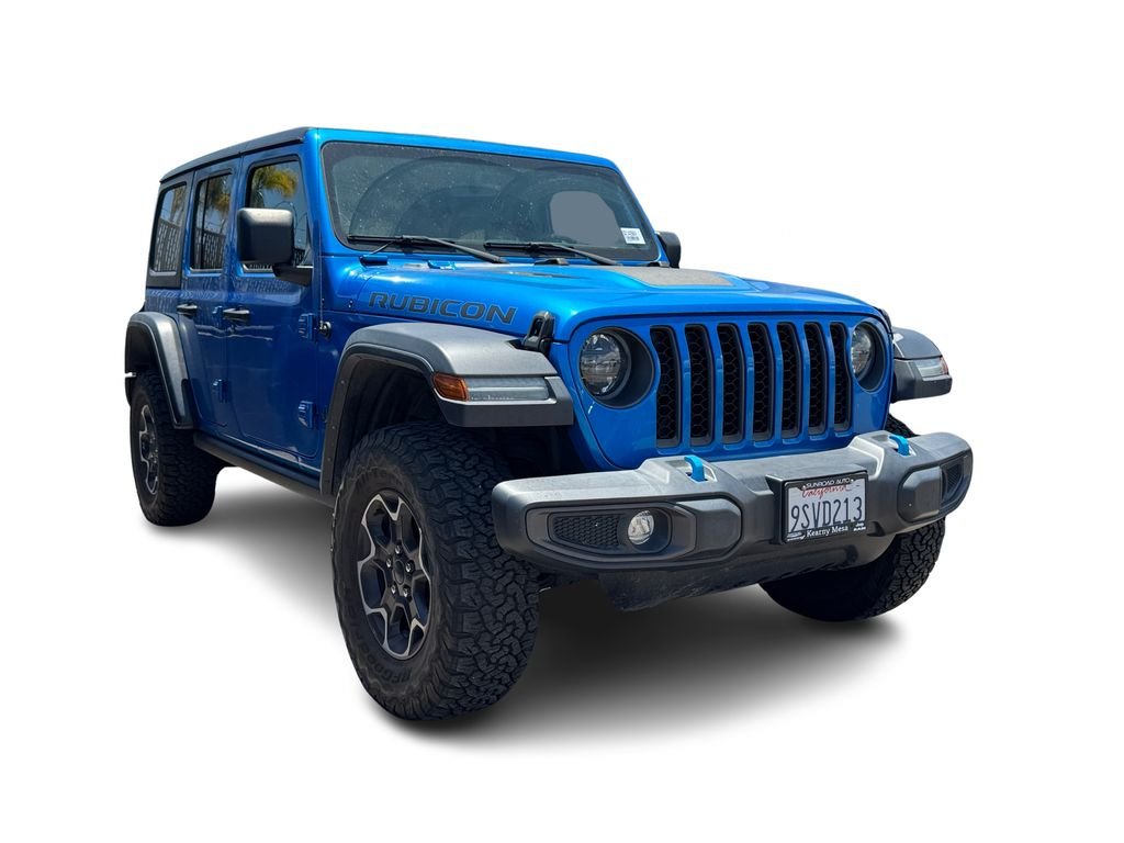 Used 2023 Blue Jeep Rubicon 4xe image 23