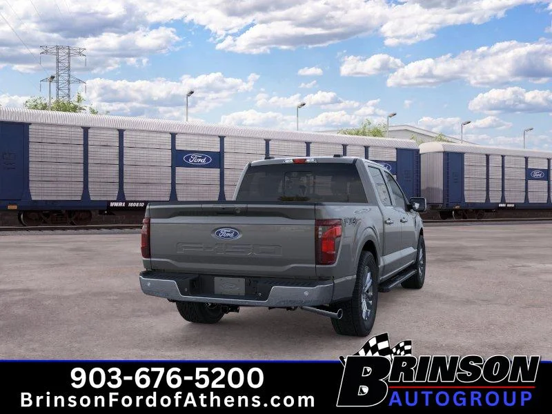 New 2026 Carbonized Gray Metallic Ford XLT image 8