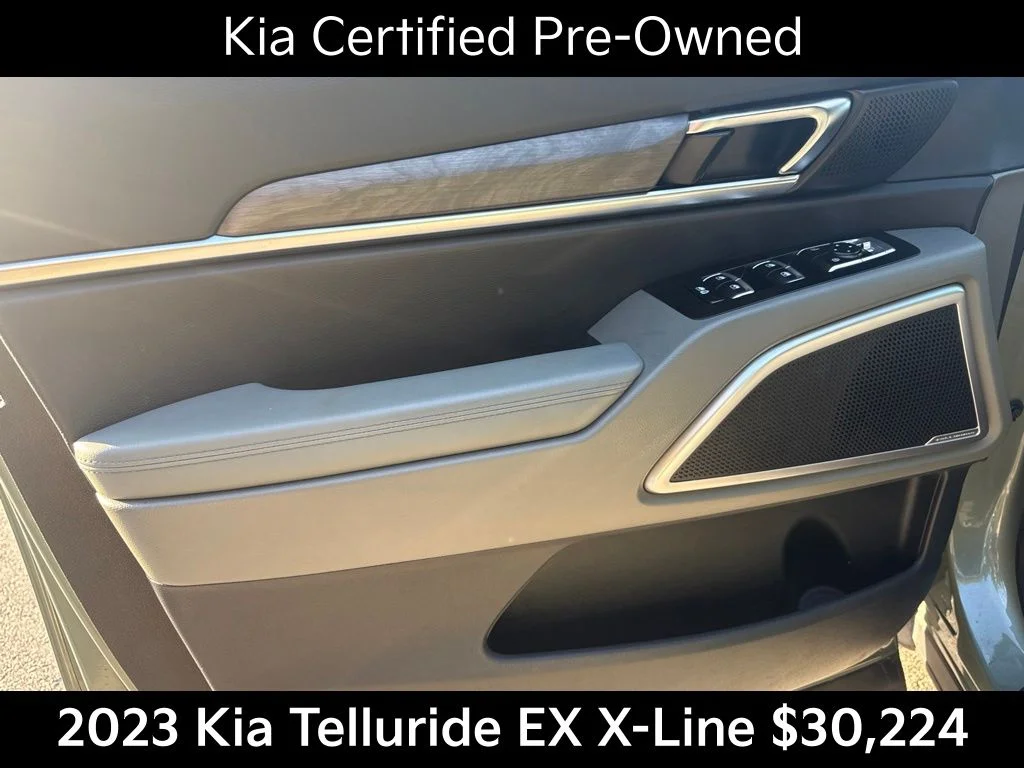 Certified Used 2023 Green Kia EX X-Line image 12