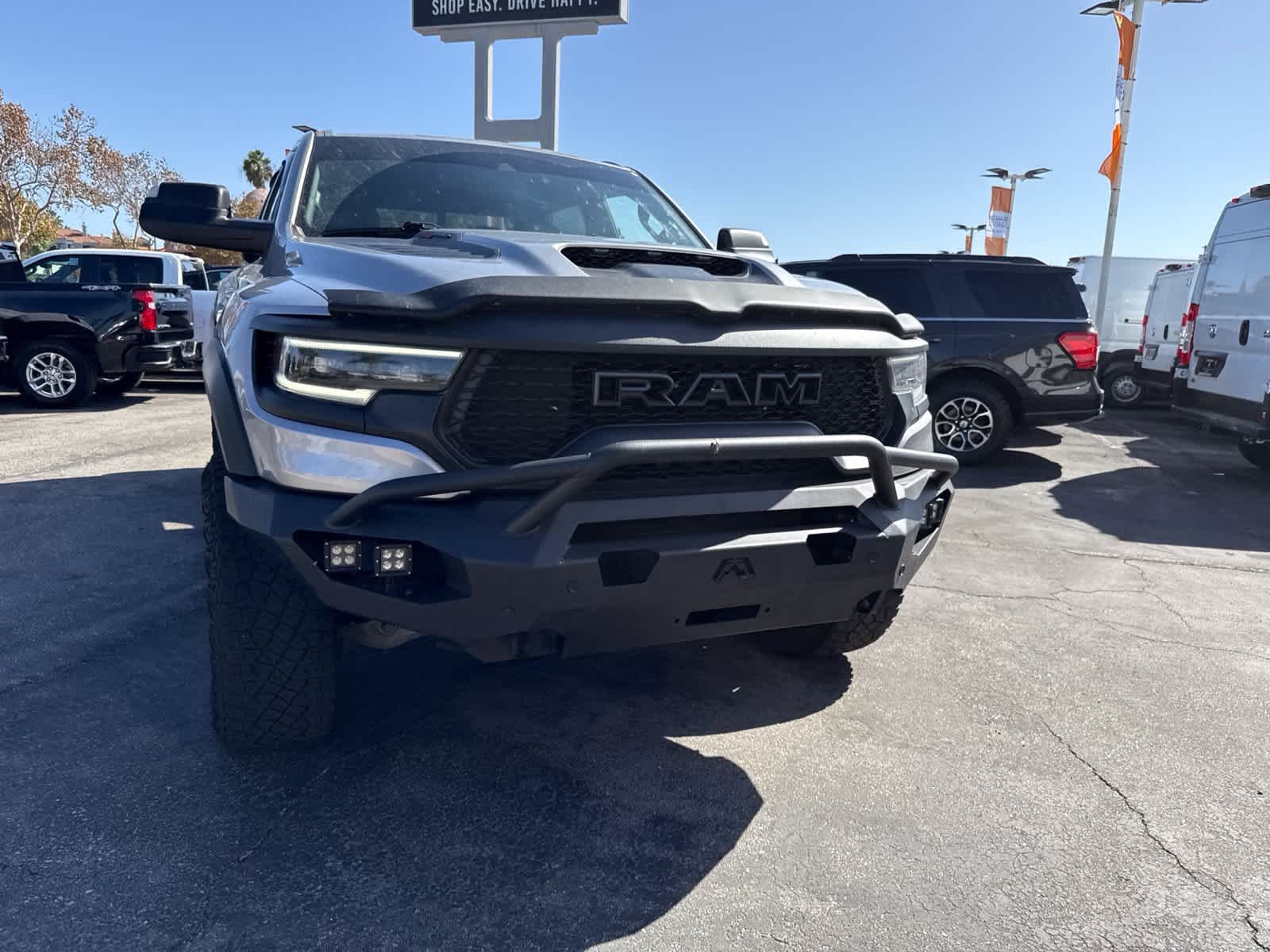 Used 2022 Billet Silver Metallic Clearcoat Ram TRX image 6