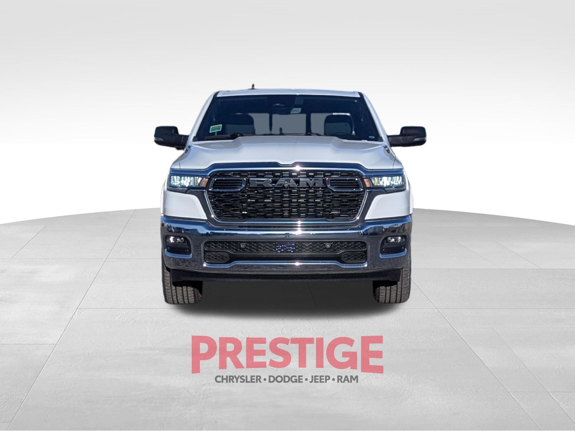 New 2026 Bright White Clear-Coat Exterior Paint RAM Big Horn/Lone Star image 2