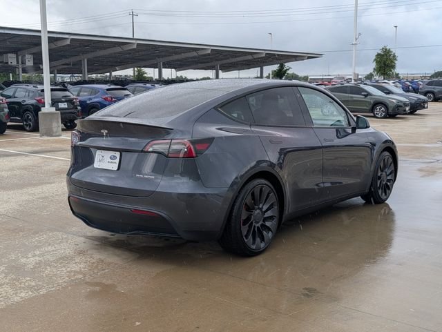 Used 2022 Gray Tesla Performance image 3