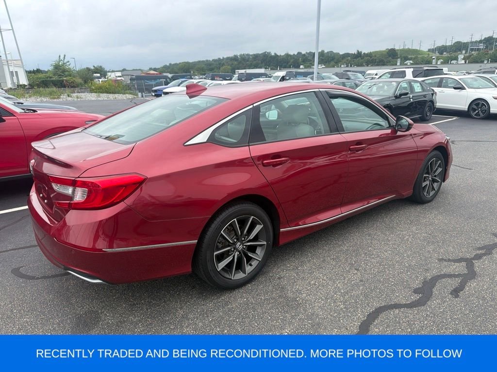 Used 2021 Radiant Red Metallic Honda EX-L image 3