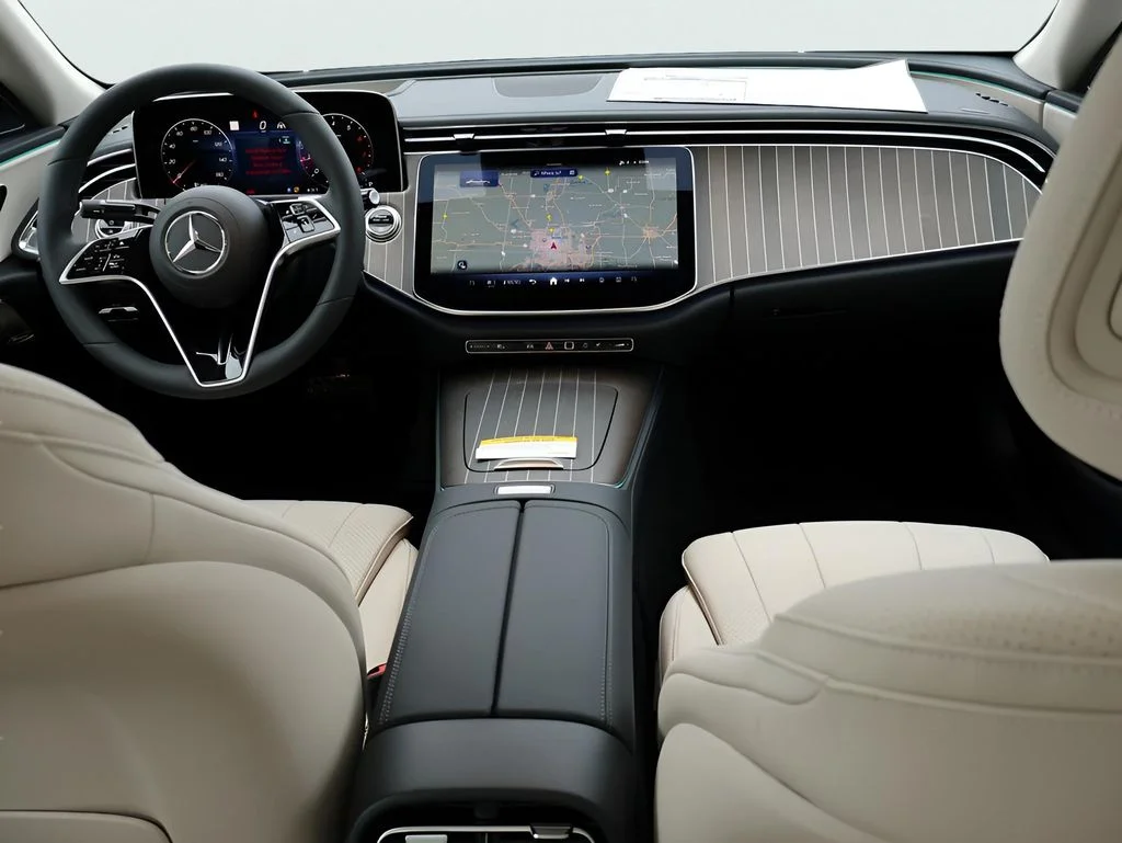 New 2026 MANUFAKTUR Moonlight White Metallic Mercedes-Benz E 350 image 15