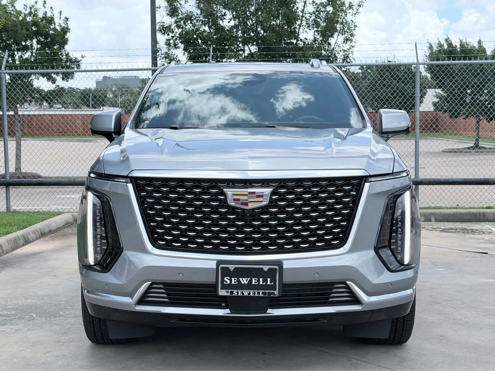 Used 2025 Argent Silver Metallic Cadillac Premium Luxury image 2