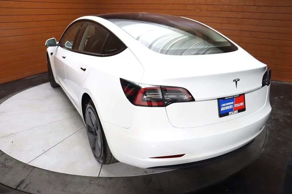 Used 2023 Pearl White Multi-Coat Tesla Base image 10