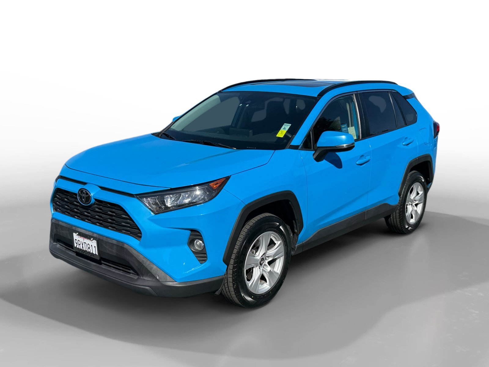 Used 2019 Blue Flame Toyota XLE image 1