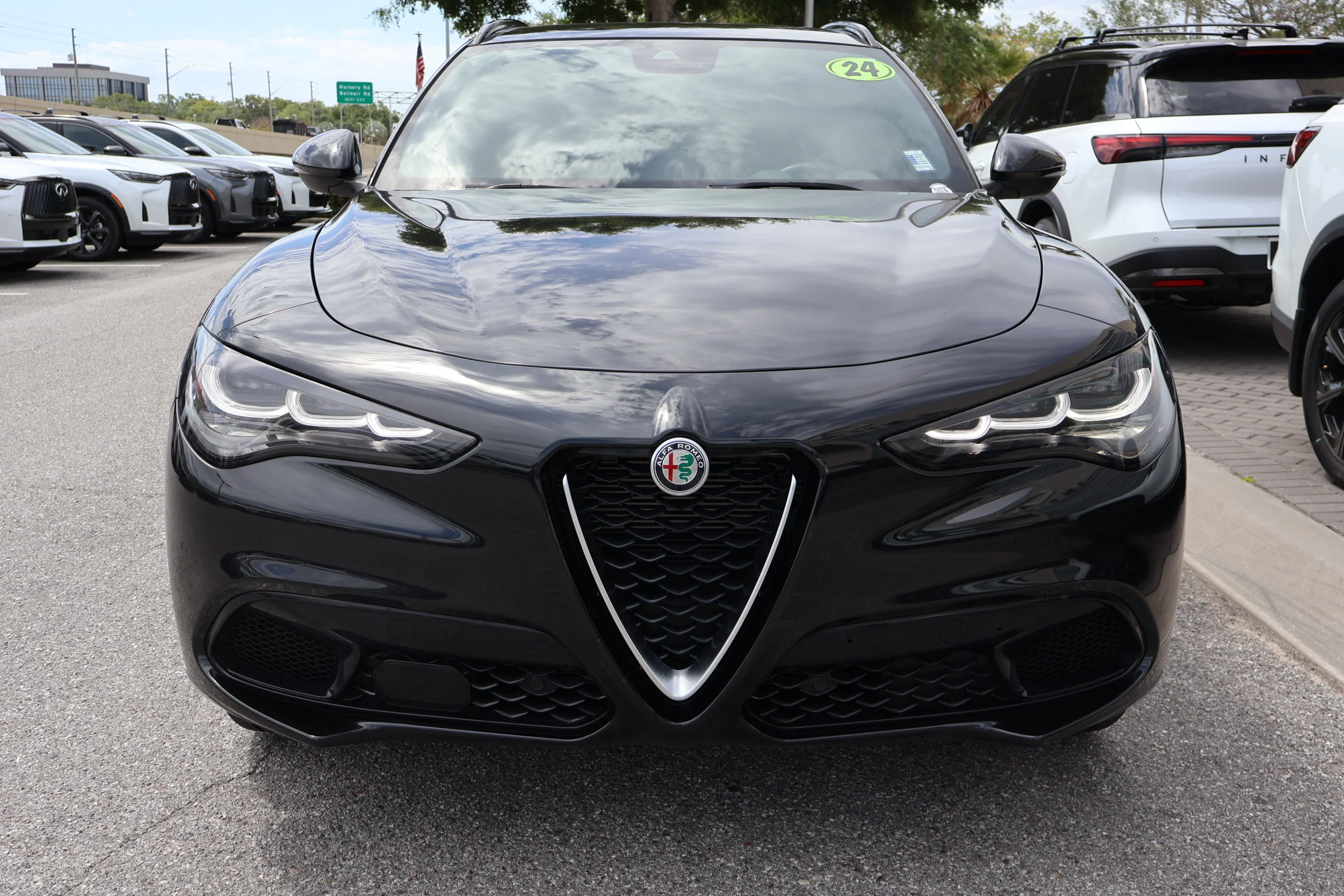 Used 2024 Vulcano Black Metallic Alfa Romeo Ti image 13