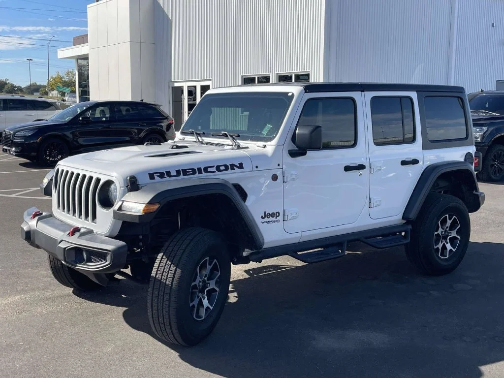Used 2020 White Jeep Unlimited Rubicon image 7