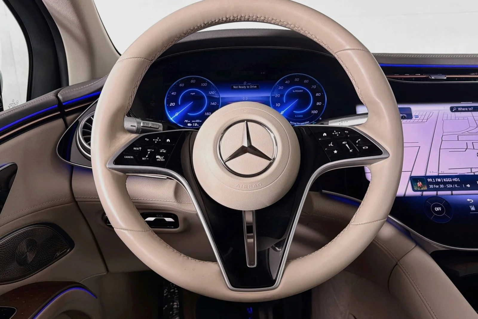 Certified Used 2024 Polar White Mercedes-Benz EQS 450+ image 19