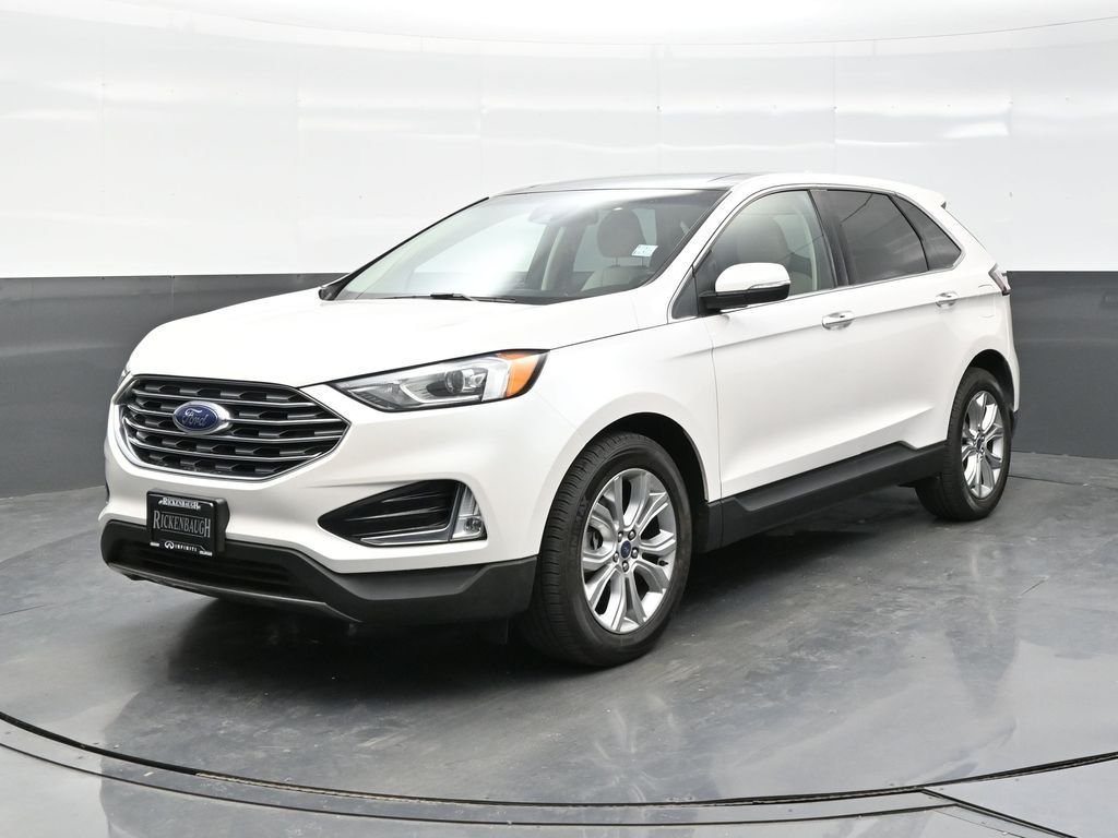 Used 2019 White Ford Titanium image 2