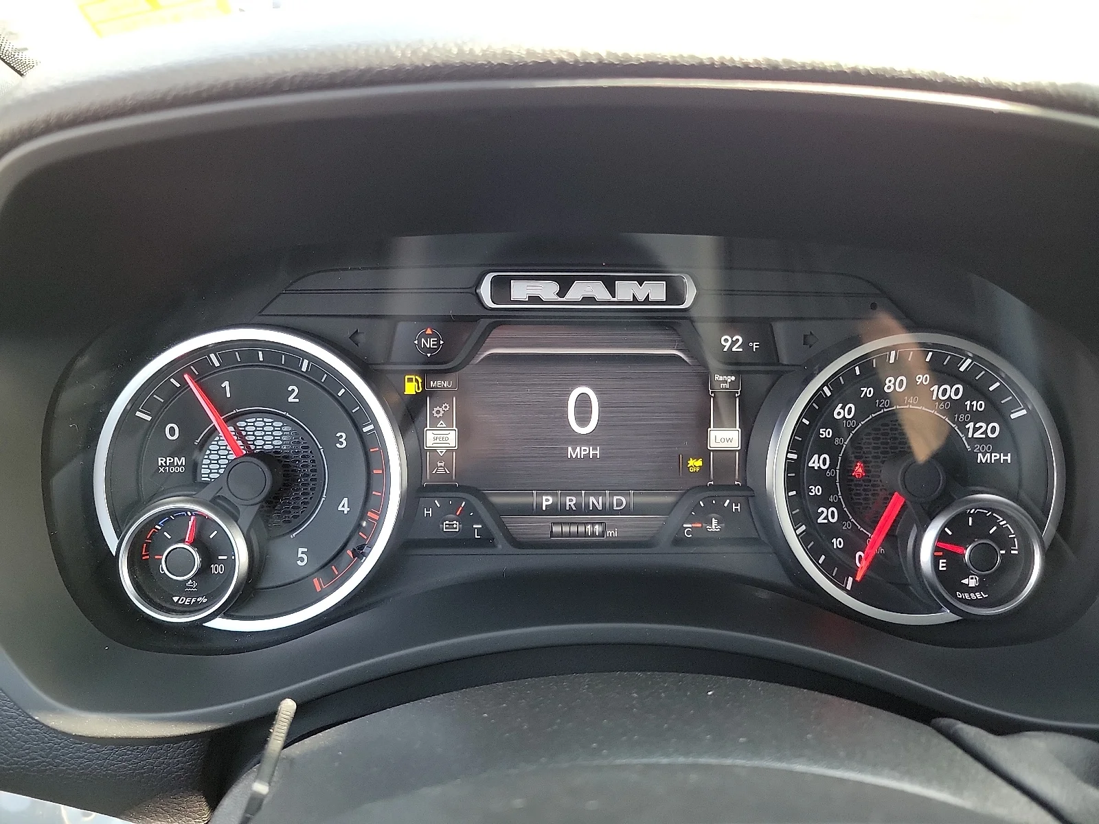 New 2026 Bright White Ram BIG HORN CREW   4X4 60