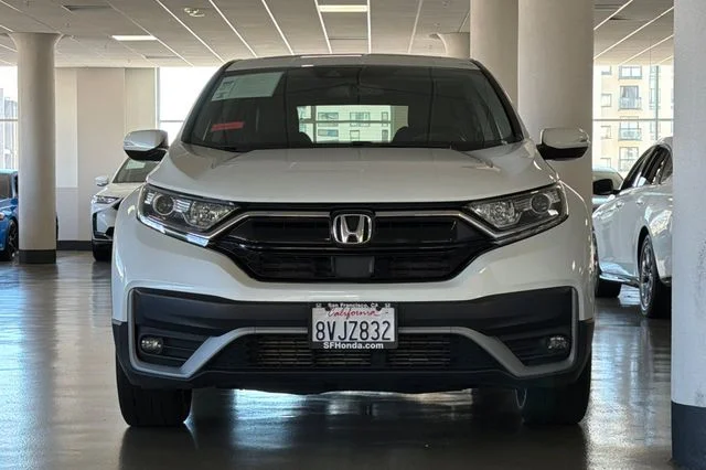 Used 2021 Platinum White Pearl Honda EX-L image 12