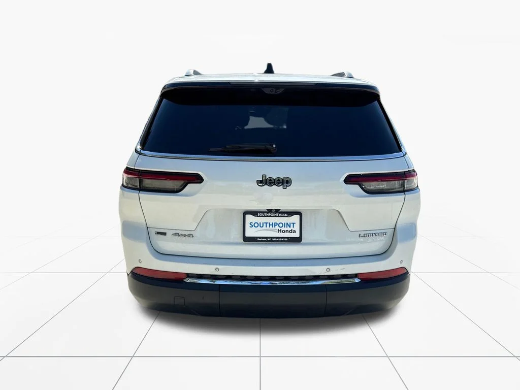Used 2021 Bright White Clearcoat Jeep Limited image 7