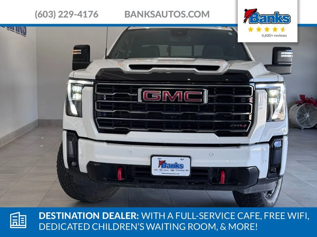 Certified Used 2025 Summit White GMC AT4 image 3