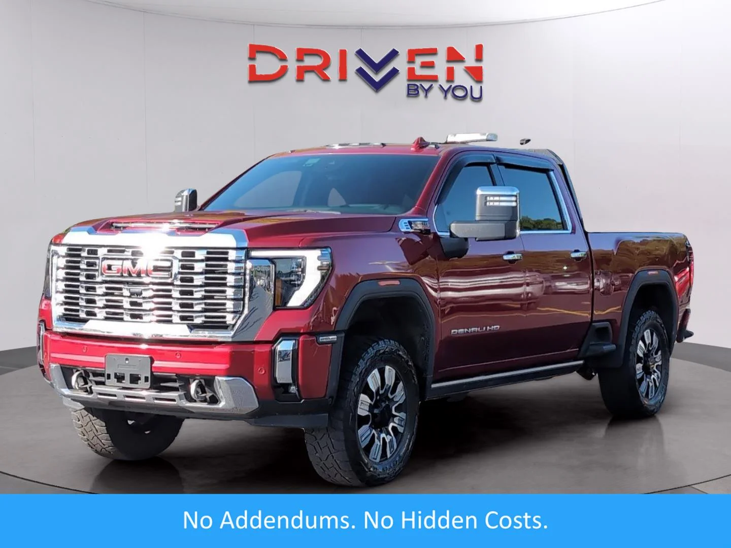 Used 2024 Volcanic Red Tintcoat GMC Denali image 1